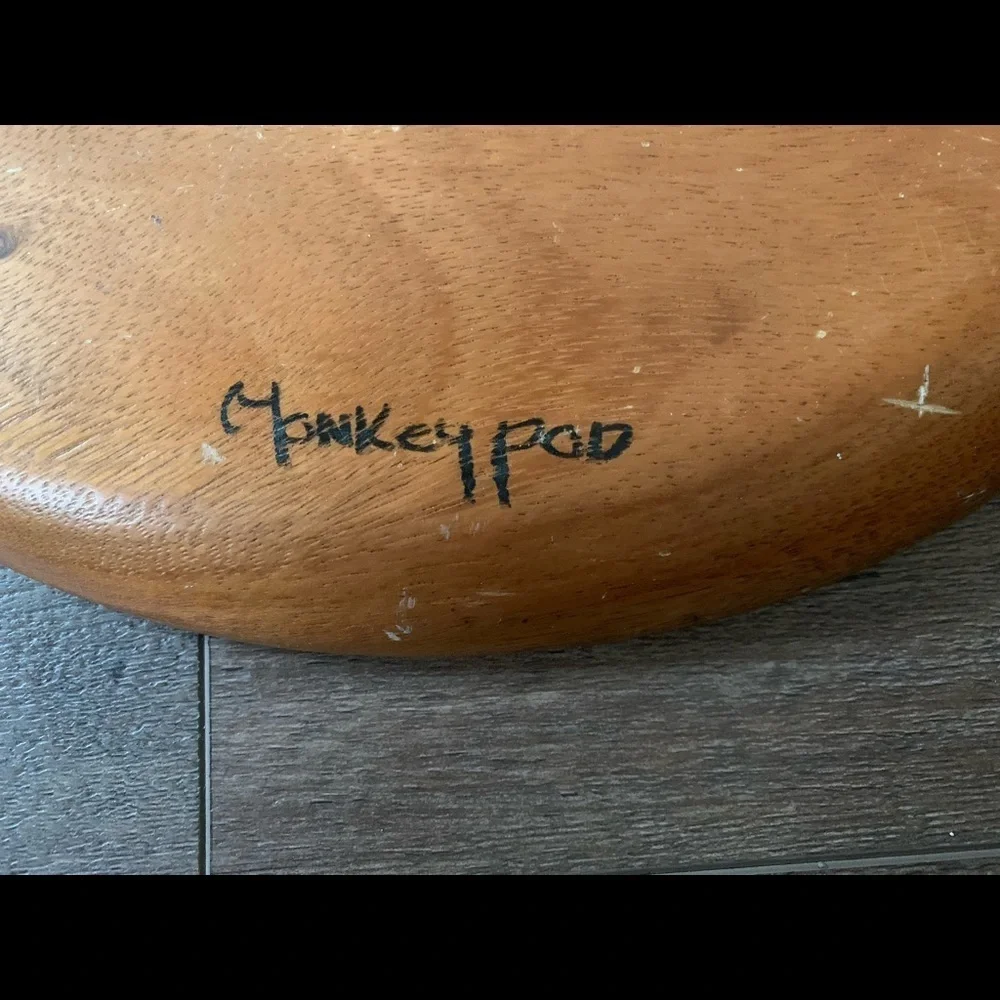 Monkey pod wood tray